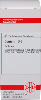 CONIUM D 6 Tabletten