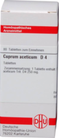 CUPRUM ACETICUM D 4 Tabletten