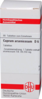 CUPRUM ARSENICOSUM D 6 Tabletten