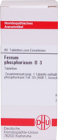FERRUM PHOSPHORICUM D 3 Tabletten