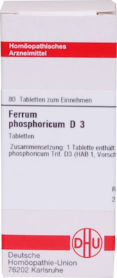 FERRUM PHOSPHORICUM D 3 Tabletten