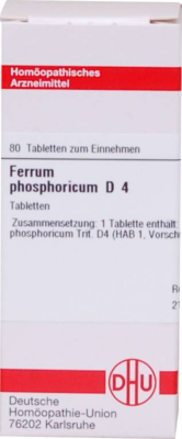 FERRUM PHOSPHORICUM D 4 Tabletten