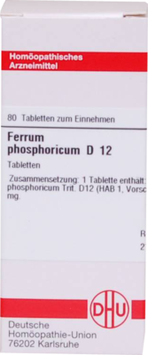 FERRUM PHOSPHORICUM D 12 Tabletten