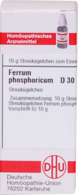 FERRUM PHOSPHORICUM D 30 Globuli