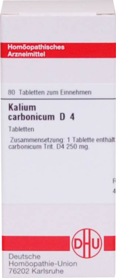KALIUM CARBONICUM D 4 Tabletten