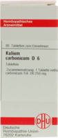 KALIUM CARBONICUM D 6 Tabletten