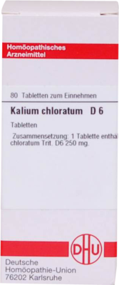KALIUM CHLORATUM D 6 Tabletten