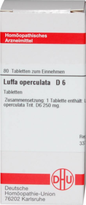 LUFFA OPERCULATA D 6 Tabletten
