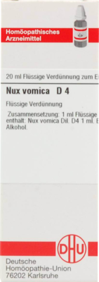 NUX VOMICA D 4 Dilution