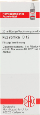 NUX VOMICA D 12 Dilution