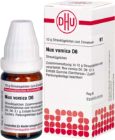 NUX VOMICA D 6 Globuli