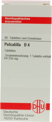 PULSATILLA D 4 Tabletten