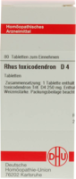 RHUS TOXICODENDRON D 4 Tabletten