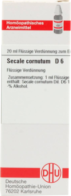 SECALE CORNUTUM D 6 Dilution