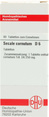 SECALE CORNUTUM D 6 Tabletten