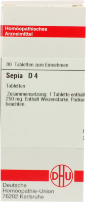 SEPIA D 4 Tabletten