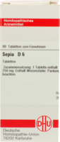 SEPIA D 6 Tabletten