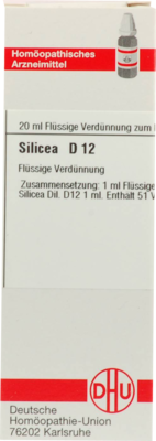 SILICEA D 12 Dilution