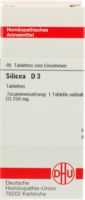 SILICEA D 3 Tabletten