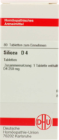 SILICEA D 4 Tabletten