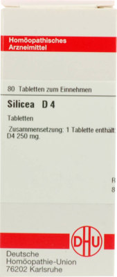 SILICEA D 4 Tabletten