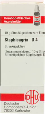 STAPHISAGRIA D 4 Globuli