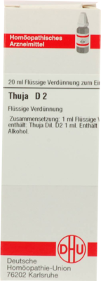 THUJA D 2 Dilution