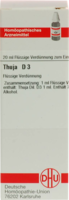THUJA D 3 Dilution