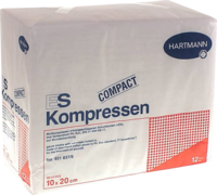 ES-KOMPRESSEN unsteril 10x20 cm 12fach