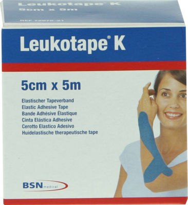 LEUKOTAPE K 5 cm blau