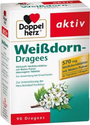 DOPPELHERZ Weißdorn Dragees
