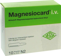 MAGNESIOCARD i.v. Injektionslösung