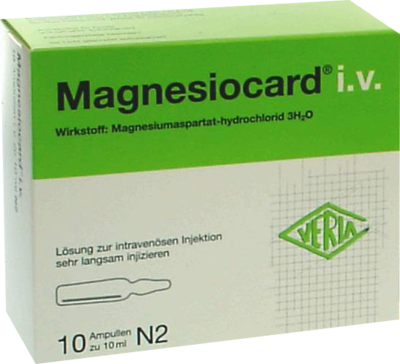 MAGNESIOCARD i.v. Injektionslösung