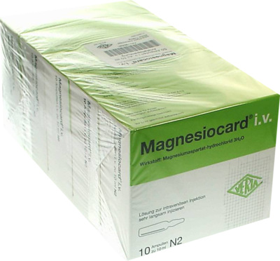 MAGNESIOCARD i.v. Injektionslösung