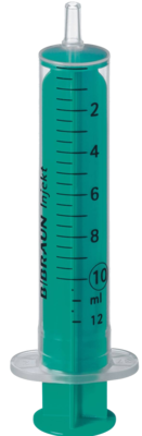 INJEKT Solo Spritze 10 ml Luer exzentrisch PVC-fr.