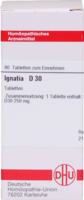 IGNATIA D 30 Tabletten