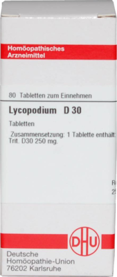 LYCOPODIUM D 30 Tabletten