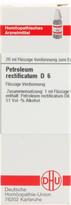 PETROLEUM RECTIFICATUM D 6 Dilution