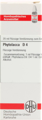 PHYTOLACCA D 4 Dilution