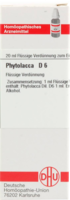 PHYTOLACCA D 6 Dilution