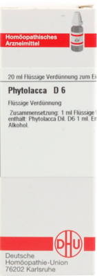 PHYTOLACCA D 6 Dilution
