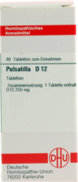 PULSATILLA D 12 Tabletten
