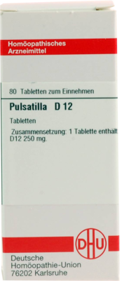 PULSATILLA D 12 Tabletten