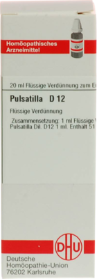 PULSATILLA D 12 Dilution