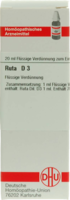 RUTA D 3 Dilution