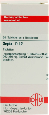 SEPIA D 12 Tabletten