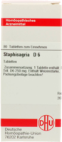 STAPHISAGRIA D 6 Tabletten