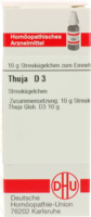 THUJA D 3 Globuli