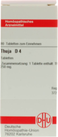 THUJA D 4 Tabletten