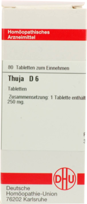 THUJA D 6 Tabletten